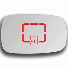 Spiegelglas Rechts Beheizbar