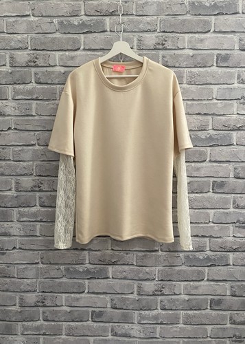 Italy shirt langarm spitze - langarm,