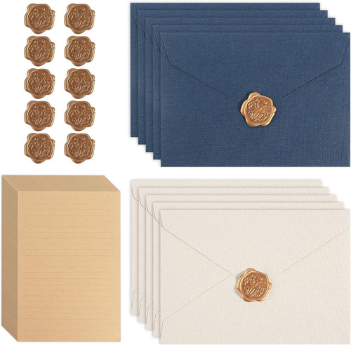 Briefpapier mit umschlag - briefpapier,