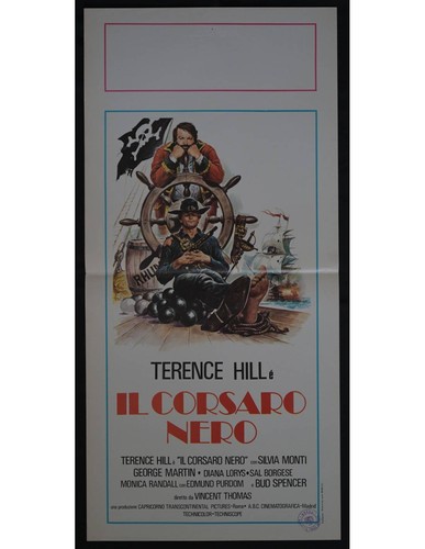 Locandina corsaro nero - il,