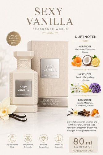 Fragrance world sexy vanilla - fragrance,