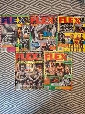 Flex Bodybuilding Zeitschrift 5 alte Ausgaben von 1995