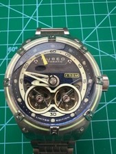 NUBEO Automatic Galileo Limited Edition, doppelte offene Unruhe, Nr. 90/500 Stk.
