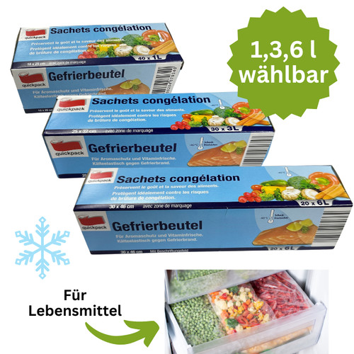 Quickpack gefrierbeutel - quickpack,