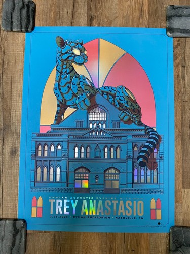 Trey anastasio poster - poster, ryman