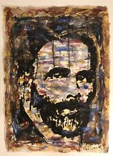 Daniel Pultorak Figurative Kunst  Unikat   Porträt Gustav Klimt Öl Art Gemälde