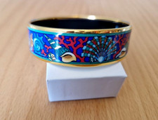 Hermés Emaille Armreif Multi