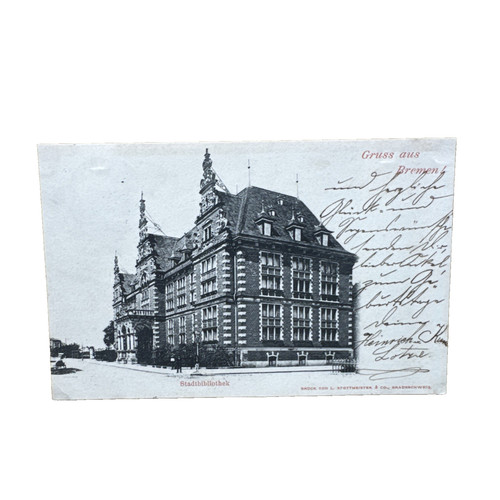 Ansichtskarte postkarte bremen - postkarte,