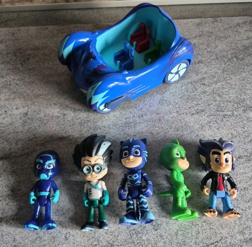 Masks figuren mit auto - masks,