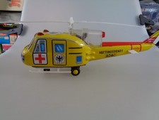 TN Nomura Hubschrauber ADAC Rettungsdienst Blechspielzeug (8569)