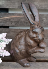 ❤️Großer Hase Osterhase  Gusseisen Rost  Vintage Garten Ostern Landhaus   ❤️