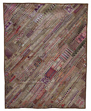 235x185 cm vintage orient Patchwork Teppich Wandbehang bettdecke Bedcover  22/20