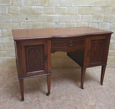 ANTIK! Damen-Sekretär restauriert  England 1940 Intarsien Mahagoni Schreibtisch