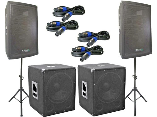 Das lautsprecher set dj - set,