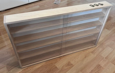 Vitrine Setzkasten Holzregal Wandvitrine Spur H0 Regal 80 x 49 x 8,5 cm