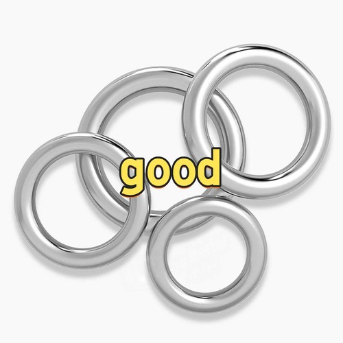 Ring edelstahl geschweißt - 2a,