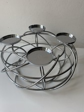 Metall Chrom Deko Adventskalender Gesteck Modern Weihnachten Kranz Impressionen 