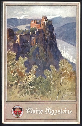Aggstein motiv der - aggstein,, ruien