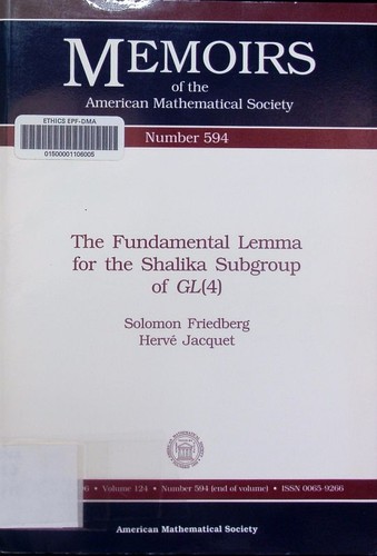 The fundamental lemma for the