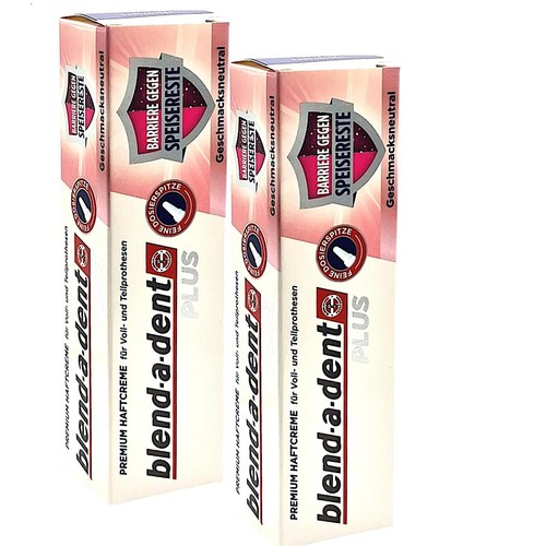 Blend dent haftcreme - 2x, blend-a-dent