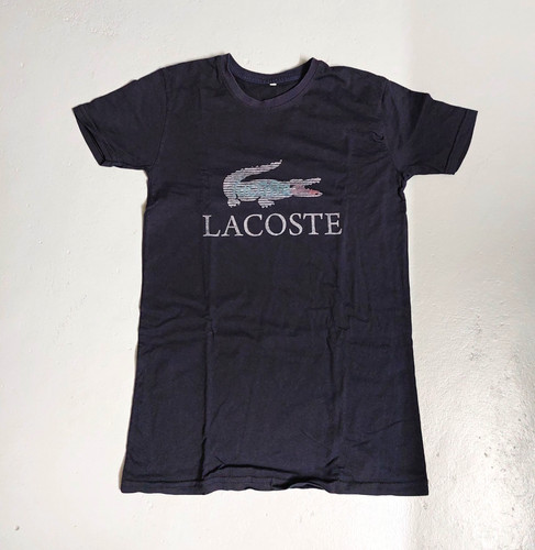 Lacoste damen shirt - lacoste, schwarz