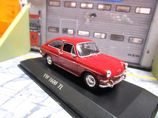 VW Volkswagen 1600 TL Schrägheck rot red 1966 Minichamps Maxichamps 1:43