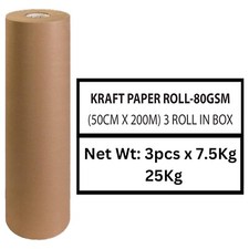 1 Rolle Packpapier Kraftpapier