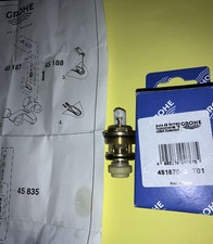 Grohe 45187000 Umstellung Wanneneinlauf / Dusche Handbrause Badewannen Armatur