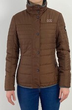 Cavallo Damen Jacke Übergangsjacke Gr.36 Steppjacke winddicht Braun 119639