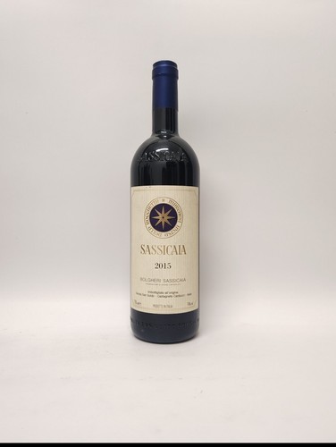 Weinflasche bolgheri sassicaia - bolgheri,