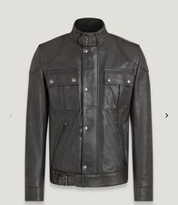 Belstaff Gangster Icon, handgewachstes Leder, schwarz, 48/M, UVP: 1.395€