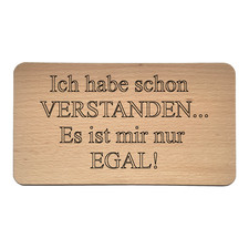 Wanddeko Holzschild mit