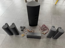 JBL Movie2 5.1 Soundsystem + Oelbach Subwoofer Kabel und Goldene Bananenstecker