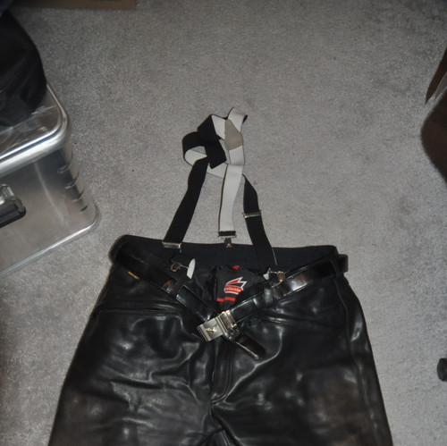 Hein gericke leder hose - leder,