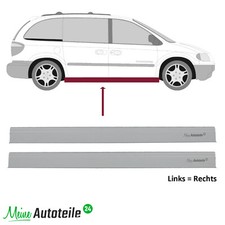 Schweller Reparaturblech für Chrysler Voyager Dodge Caravan RG 2000-2008  Paar