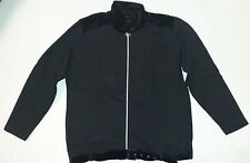 ? chice Sweatjacke, Damen, Gr. 44/46, Schwarz, mit Samt und Strass, NEU!!! ?