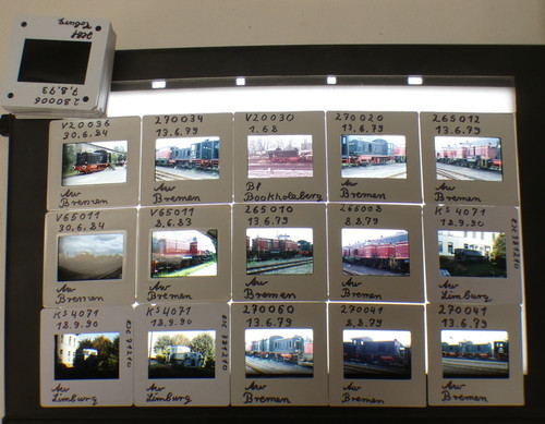 Slides locomotives - 25, of