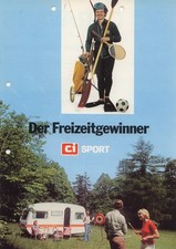 WILK SPORT 1976  CARAVAN   - WOHNWAGEN PROSPEKT -  - CAMPING
