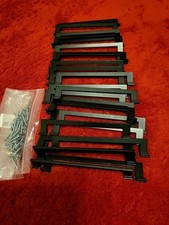 Möbelgriffe Schrankgriff Küchengriff Schwarz 160mm Lochabstand Modern