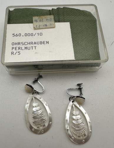 Vintage ohrschrauben ohrringe - vintage,