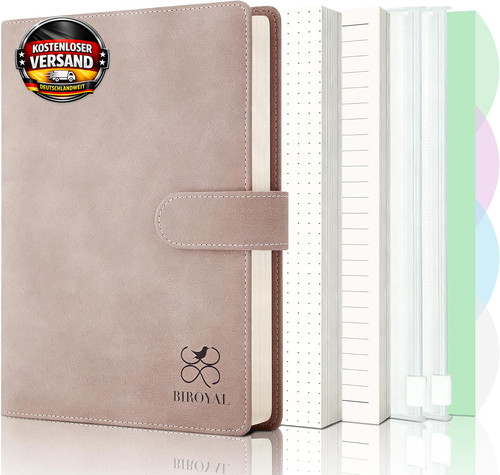 Ringordner notizbuch mit 6 - a5,