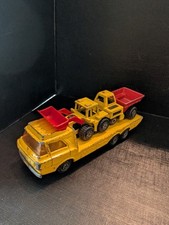 Matchbox Transporter  Super Kings  K-36  mit Traktor Schaufel und Dumper