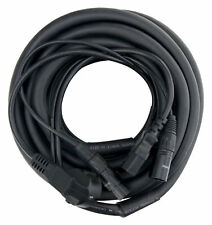 DJ PA Hybrid Multi Kabel Schuko Strom Aktiv Lautsprecher Audio Box IEC XLR 10m