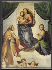 Deutschland Nr. 2919** (Bl. 79**) Sixtinische Madonna von Raffael 