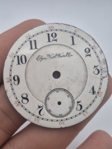 Elgin dial 7mm - elgin, pocket