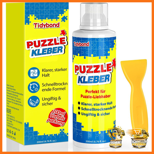 Puzzlekleber 200ml transparent - 200ml,
