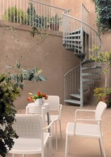 d’OPERA Außenspindeltreppe