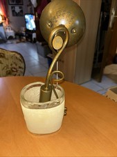 Paul Neuhaus Leselampe/Wandlampe,Vintage,Metall& Muranoglas,Massivlampe,Rar