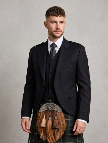 Herren schottische schwarze