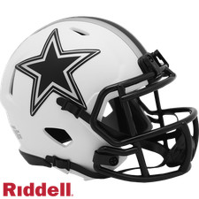 Dallas Cowboys NFL Riddell Speed Mini Helm Lunar Eclipse Fanshop Sammelfigur
